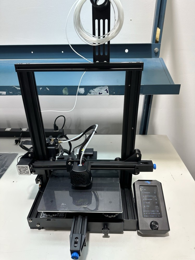 Impresora 3D Creality Ender-3 V2 Completa Con Caja Original Y Accesorios 3D