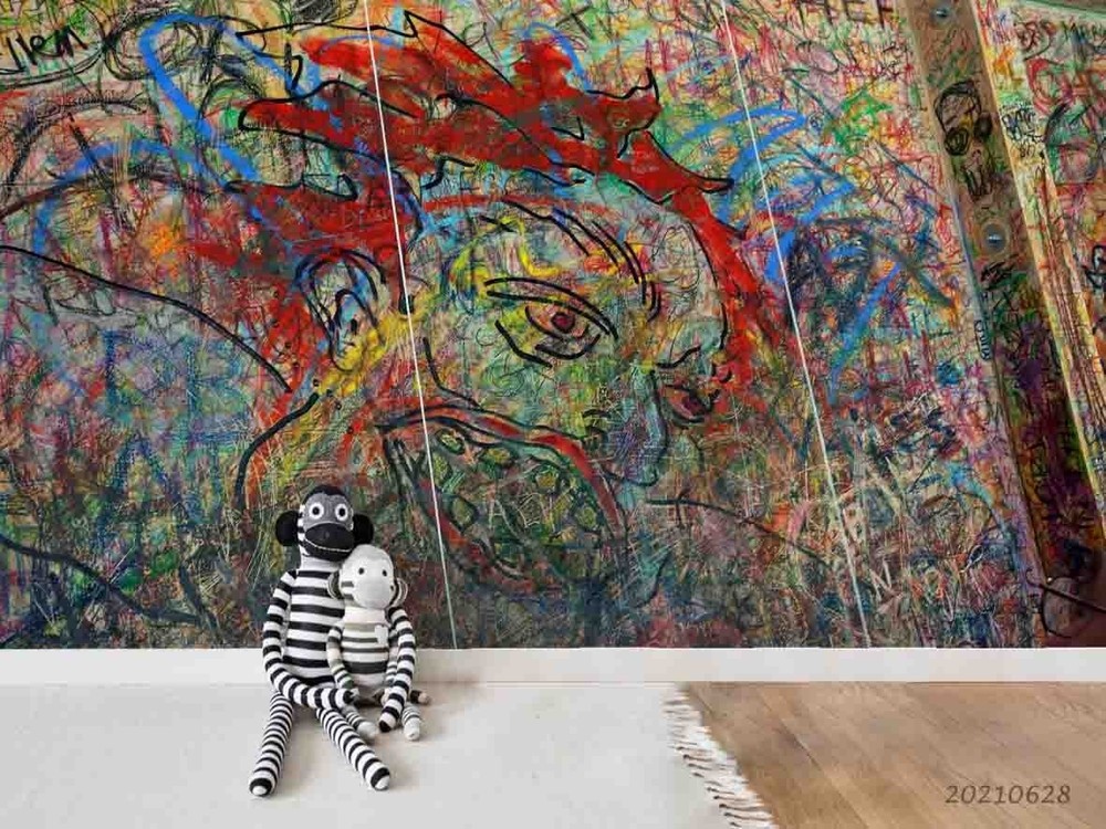 3D Wall Painting Graffiti Wall Murals Wallpaper Murals Wall Sticker