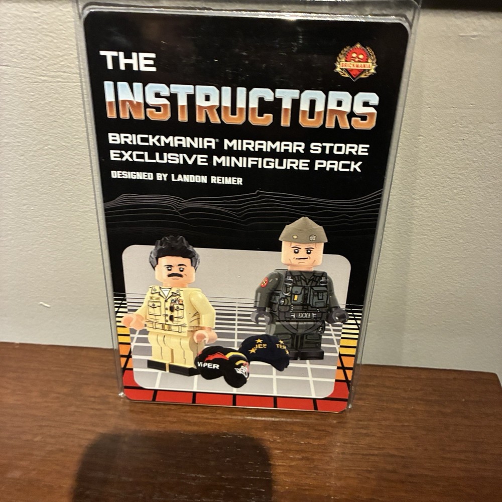 Lego Brickmania Top Gun The Instructor Pack Miramar Store Exclusive Sealed New