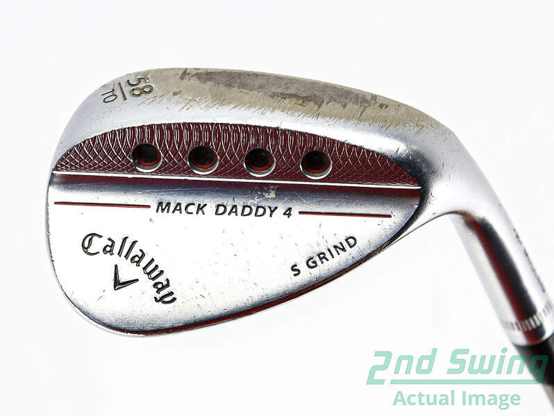 Callaway Mack Daddy 4 Chrome Lob Wedge 58° Graphite Regular Right 35.25in