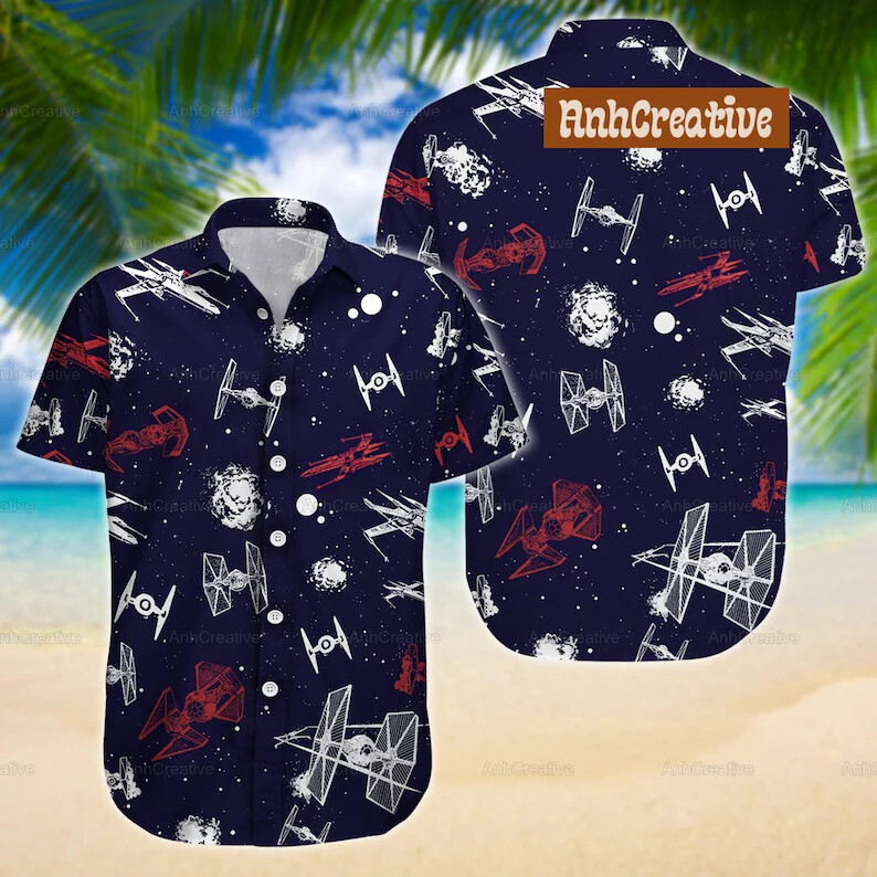 Star Wars 3D HAWAII SHIRT Mother Day Gift All Over Print Best Price Us Size-image