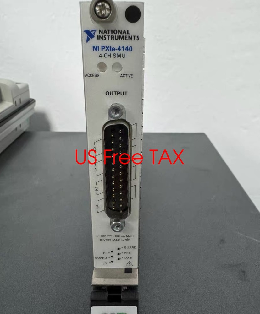 Used National Instruments Controller module NI PXIe-4140 4CH SMU