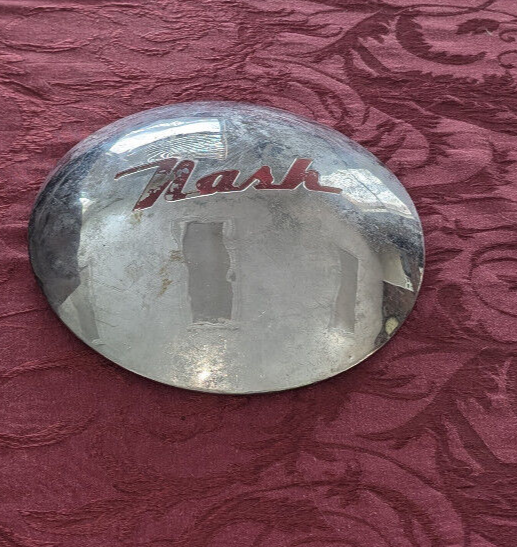 Vintage Nash Hub Cap Classic Car Wheel Cover Chrome Trim