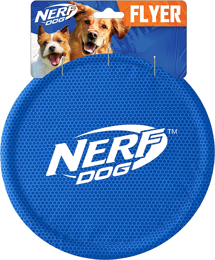 Nylon Flyer Dog Toy, Flying Disc, Lightweight, Durable and Water Resistant, Grea
