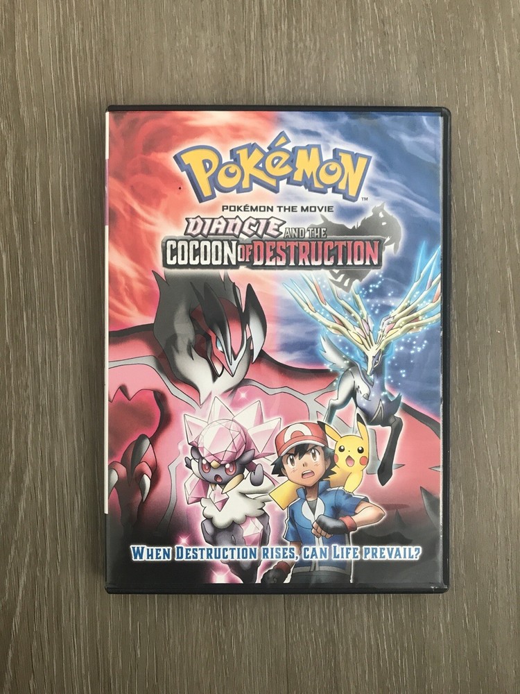Pokemon the Movie: Diancie and the Cocoon of Destruction (DVD, 2014)
