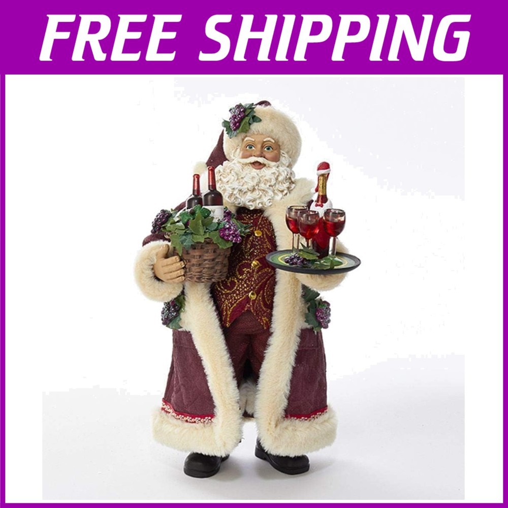 Santa Claus Wine Servant 11.5