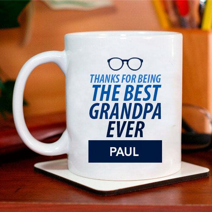 Best Grandpa Ever Personalized Grandpa Mug Gift From Grandson Fathers Day Gift