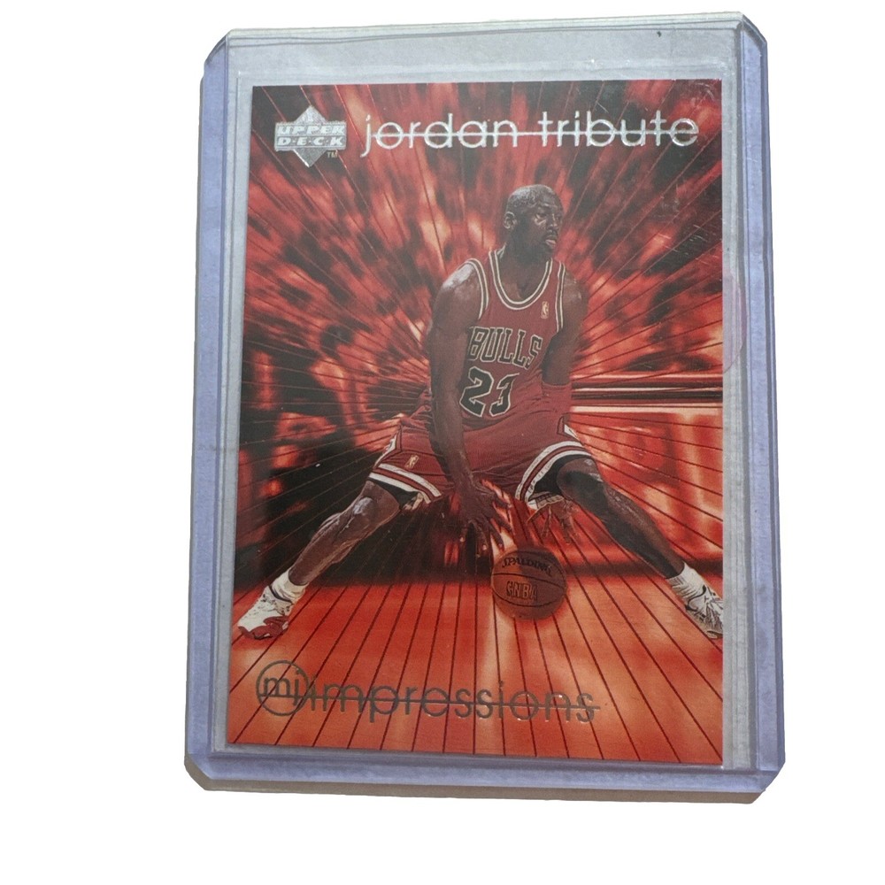 1996 Upper Deck MJ Impression Michael Jordan Collector Card