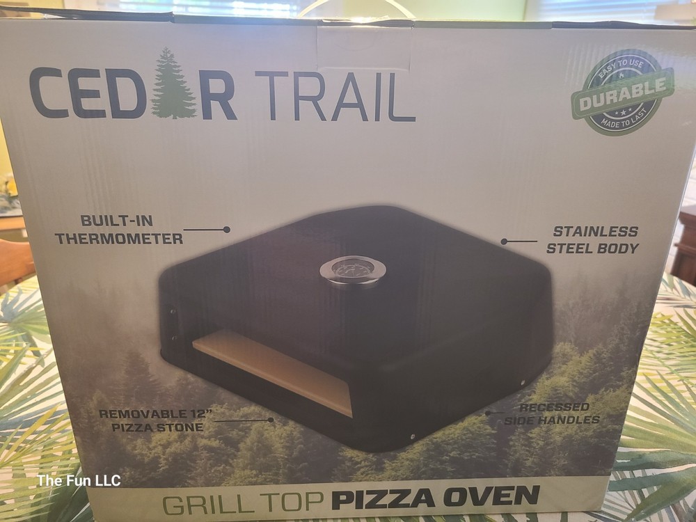 Cedar Trail Grill Top Pizza Oven Special Limited Time Low Price Deal-image