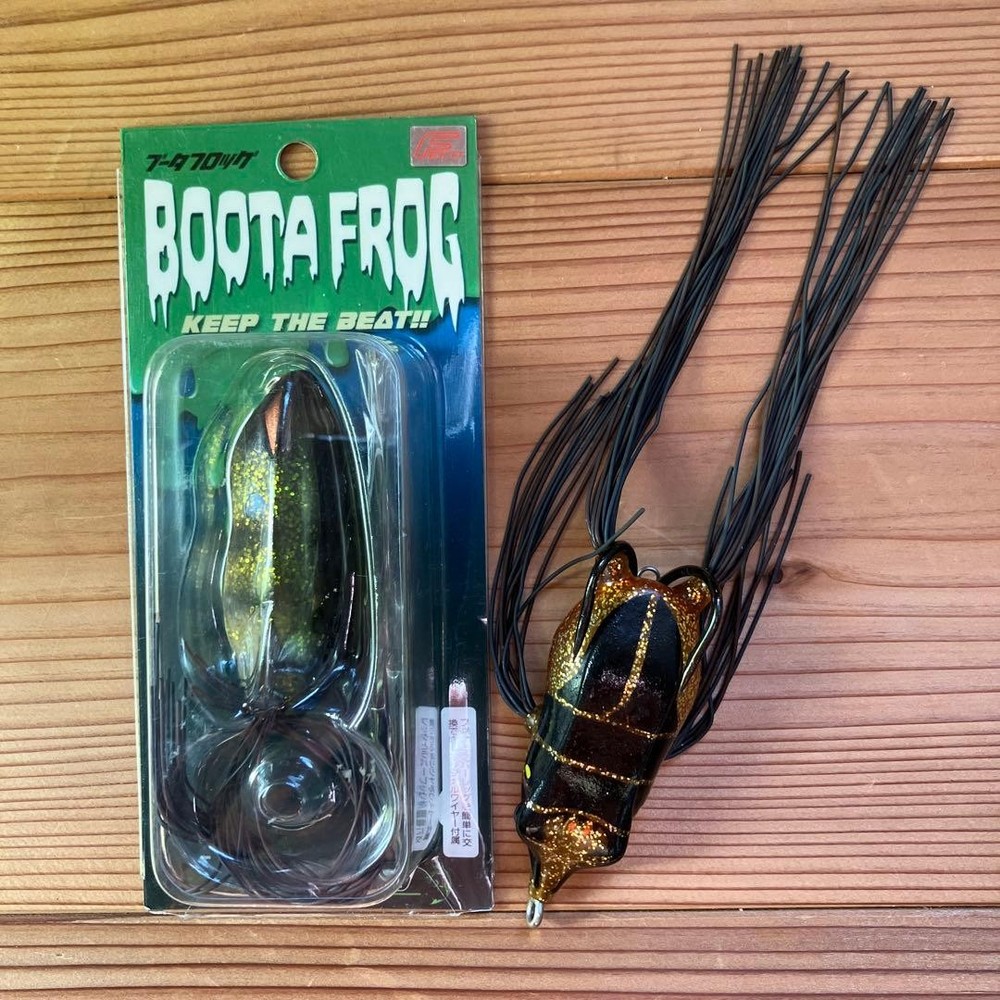 IMAKATSU Frog Set - Boota & Skirted Frogs, Unused, Fishing Lures
