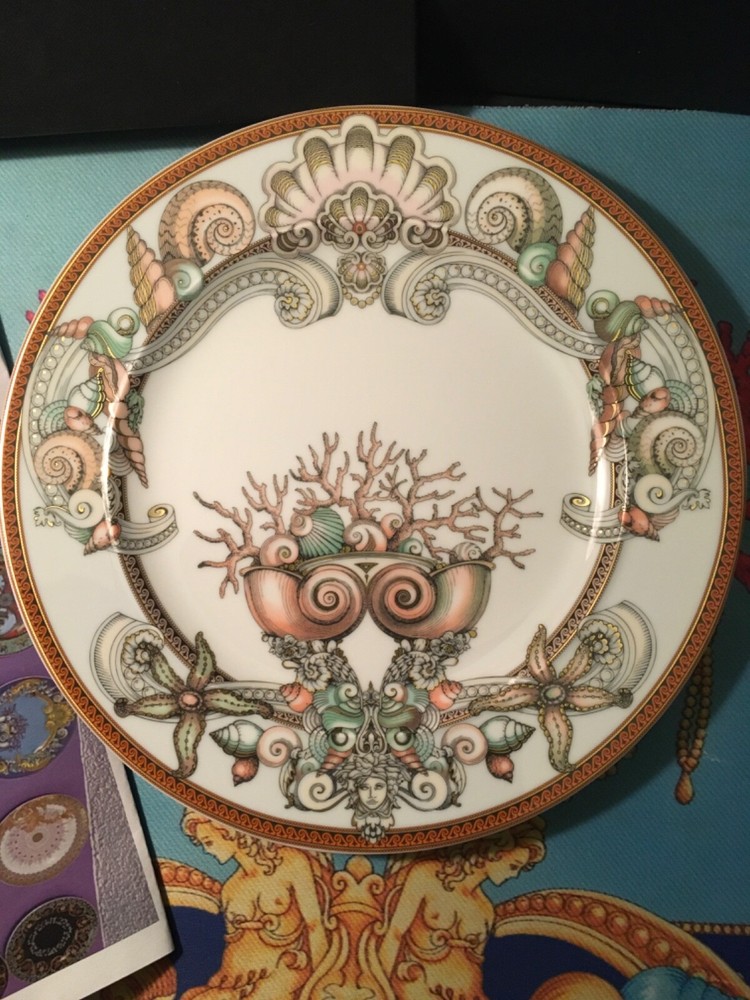 Versace La mer Medusa Plate collectible 25 years edition Rosenthal NEW SALE