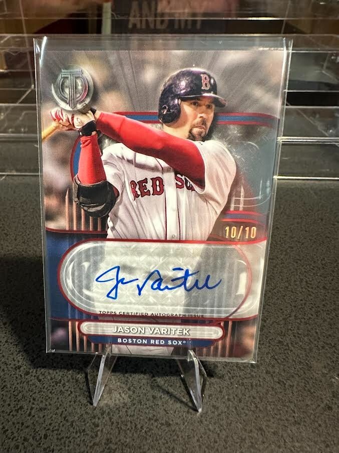 2024 Topps Tribute Jason Varitek Auto /10