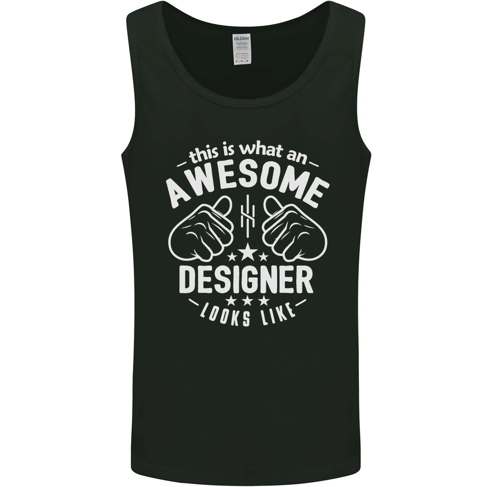 Awesome Designer Men's Vest Tank Top - Stylish & Trendy