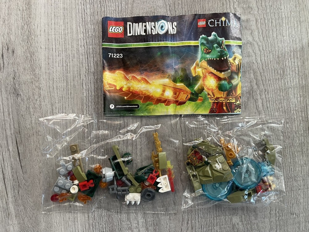 Lego Dimensions: Legends of Chima: Cragger Fun Pack (71223) Sealed Bags No Box