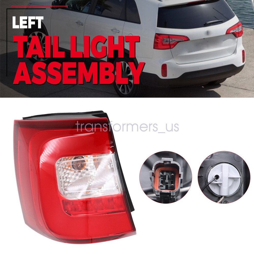 For Kia Sorento 2013-2015 Left Outer LED Tail Light Rear Brake Light 92401-2P500
