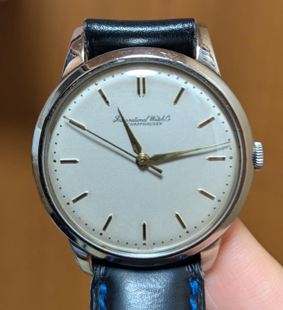 1951 IWC International Watch Co Calatrava Manual Wind Stainless Cal. 89 Working