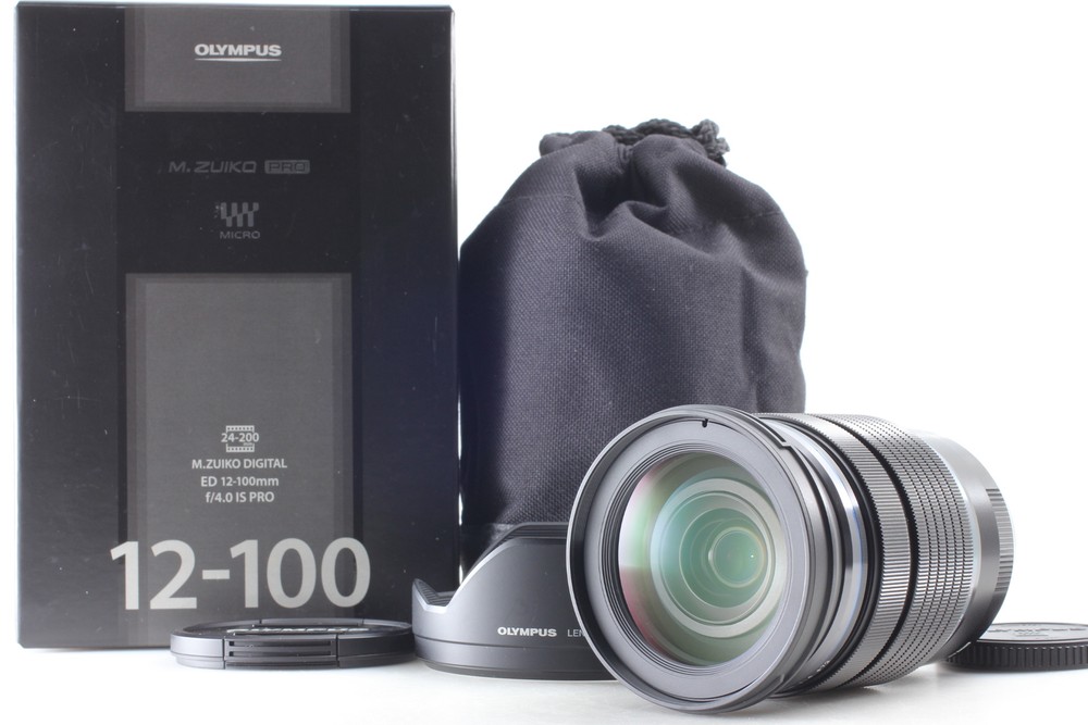 Near Mint Olympus M.Zuiko 12-100mm f/4 IS PRO Lens from Japan