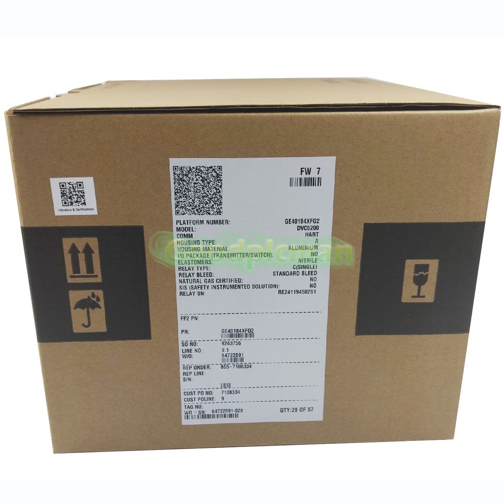 DVC6200 IPCS New HC Single Fisher Valve Positioner DVC6200 Without Feedback