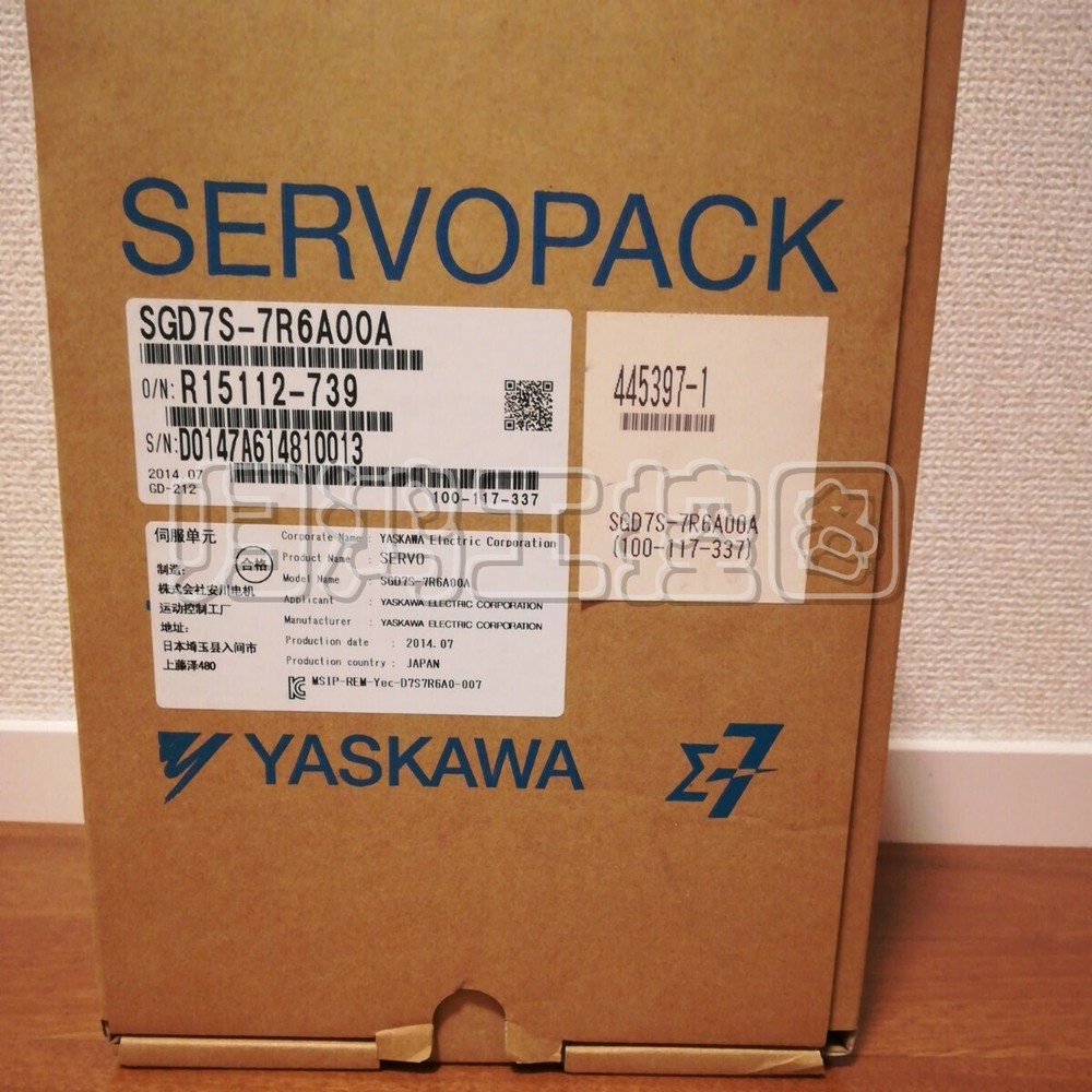 SERVO DRIVER SGD7S-7R6A00A NEW One Year Warranty #A6-4