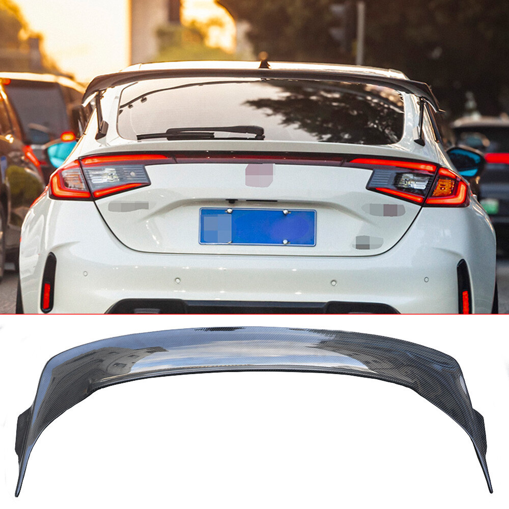 Carbon Fiber VRS Style For 2023+ Honda Civic FL5 Type-R Rear Trunk Spoiler Wing