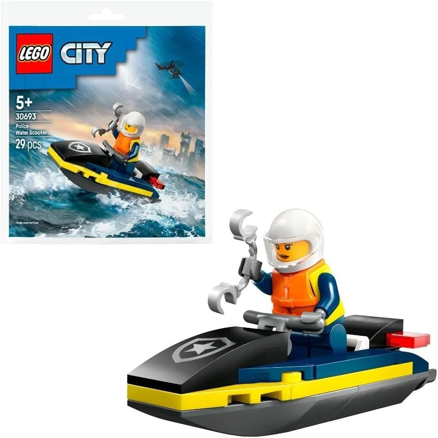 Lego 30693 City Police Water Scooter Paperbag Set