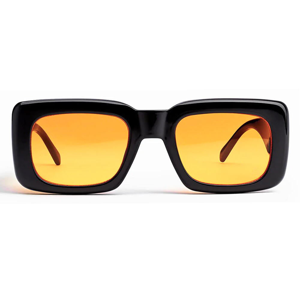Szade Mabo Square Sunglasses Unisex Size 53MM   SZD213MAB-BLKPER