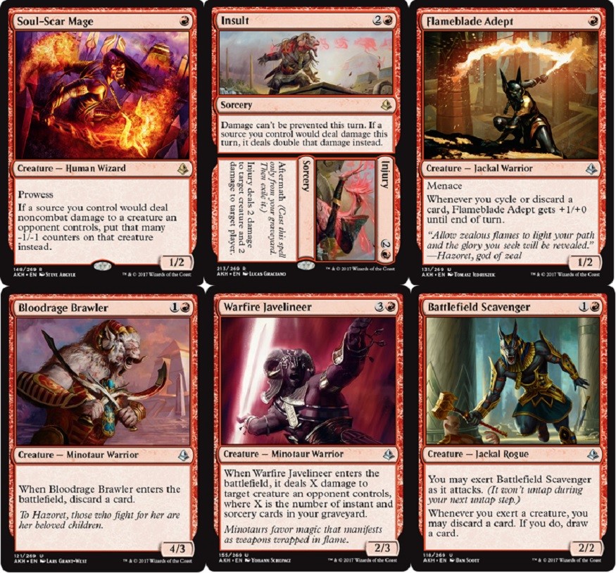 Soul-Scar Rage Mage Deck - Insult & Injury - MTG Magic 60 Cards