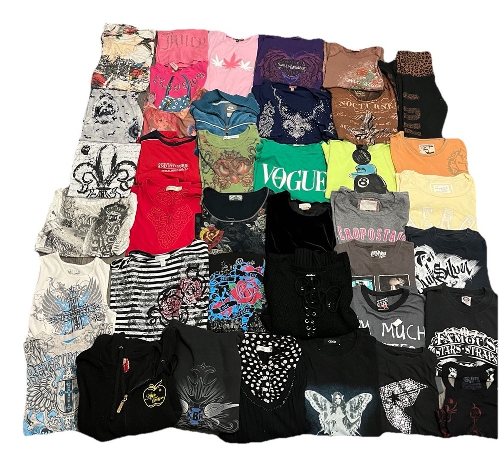Y2K 2000s vintage y2k Harley Davidson Women's Wholesale Shirt Lot of  39 bulk