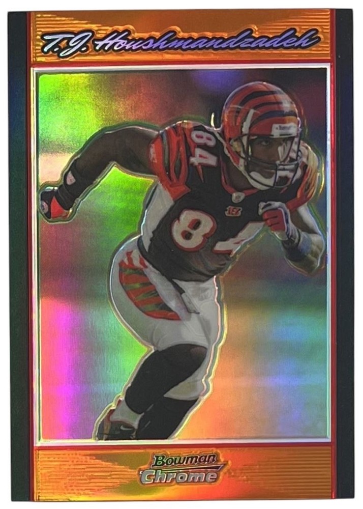 2007 Bowman Chrome Orange Refractor #BC196 T.J. Houshmanzadeh Bengals