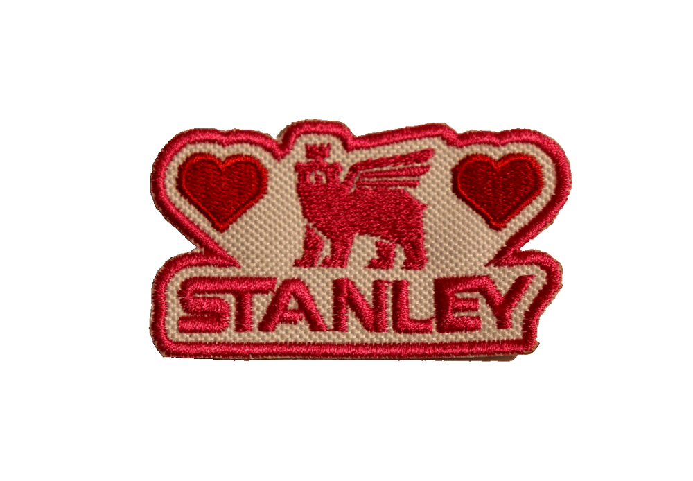 Stanley Cup Pink Valentine's Day Limited Edition Pink Embroidered Patch USA Sell