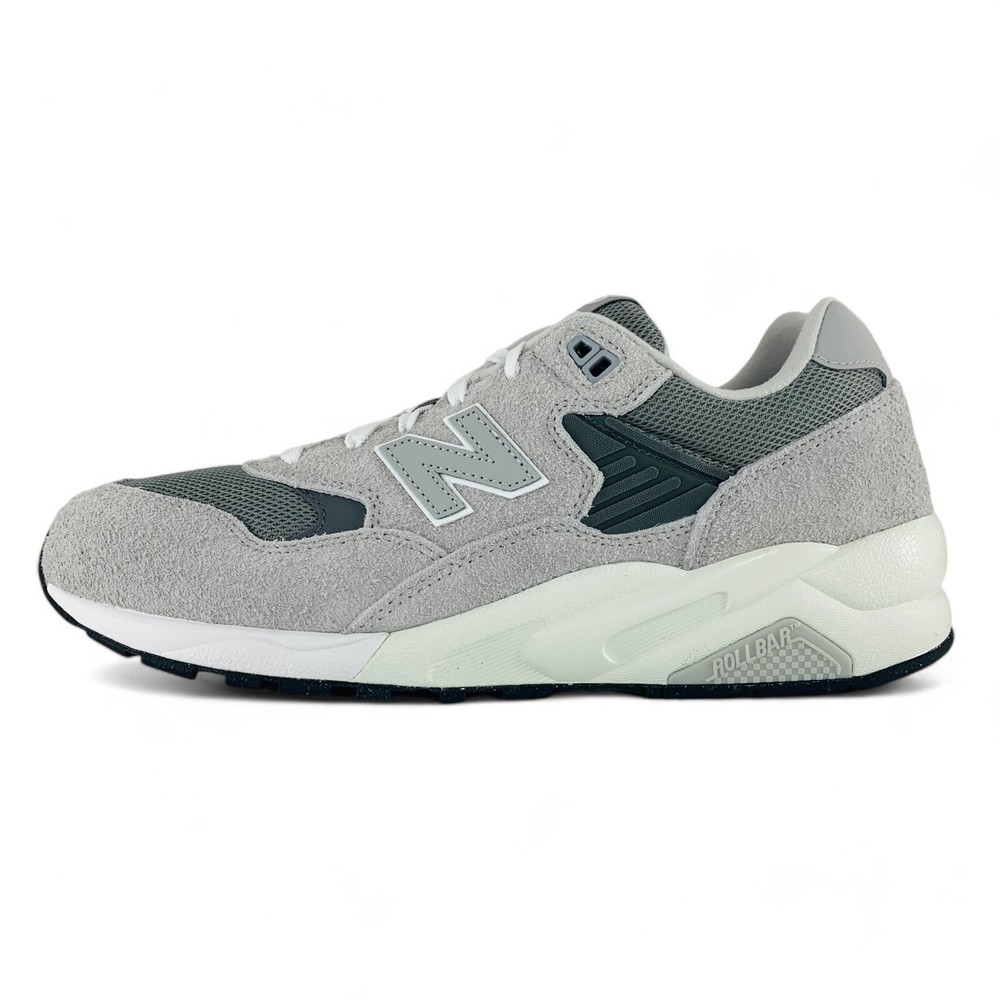 New Balance 580 Raincloud Gray White Men's Shoes Athletic Sneakers MT580MG2