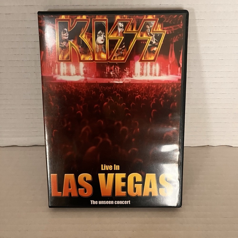 KISS Live in Las Vegas - The Unseen Concert DVD Only No Booklet