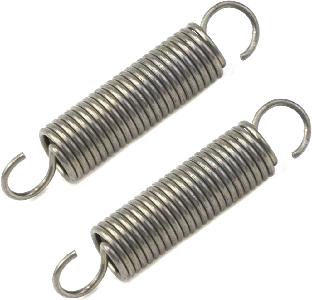 Double Hook Extension Spring 0.4x2 Inch 10x30mm Heavy Duty