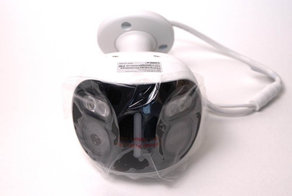 Lorex E871AB 4K Dual Lens Wired Security Camera with IP Connectivity
