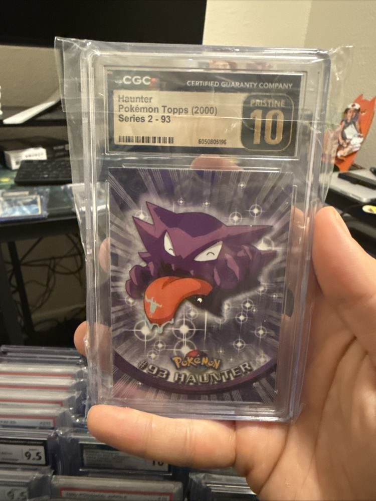 2000 Topps Pokemon Haunter Series 2 CGC PRISTINE 10