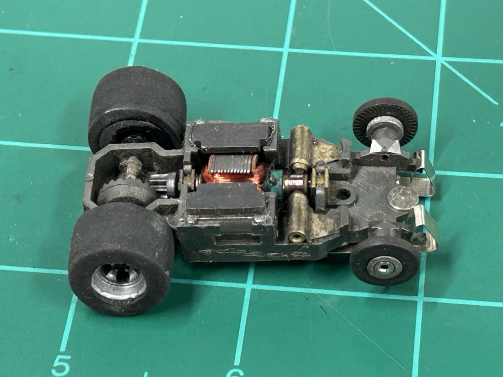 original AFX G+  Slot Car Chassis Works On Auto World And Tyco Track