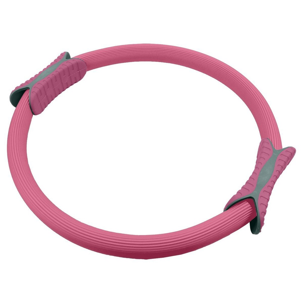 NNEDSZ Pilates Ring Band Yoga Home Workout Exercise Band Pink