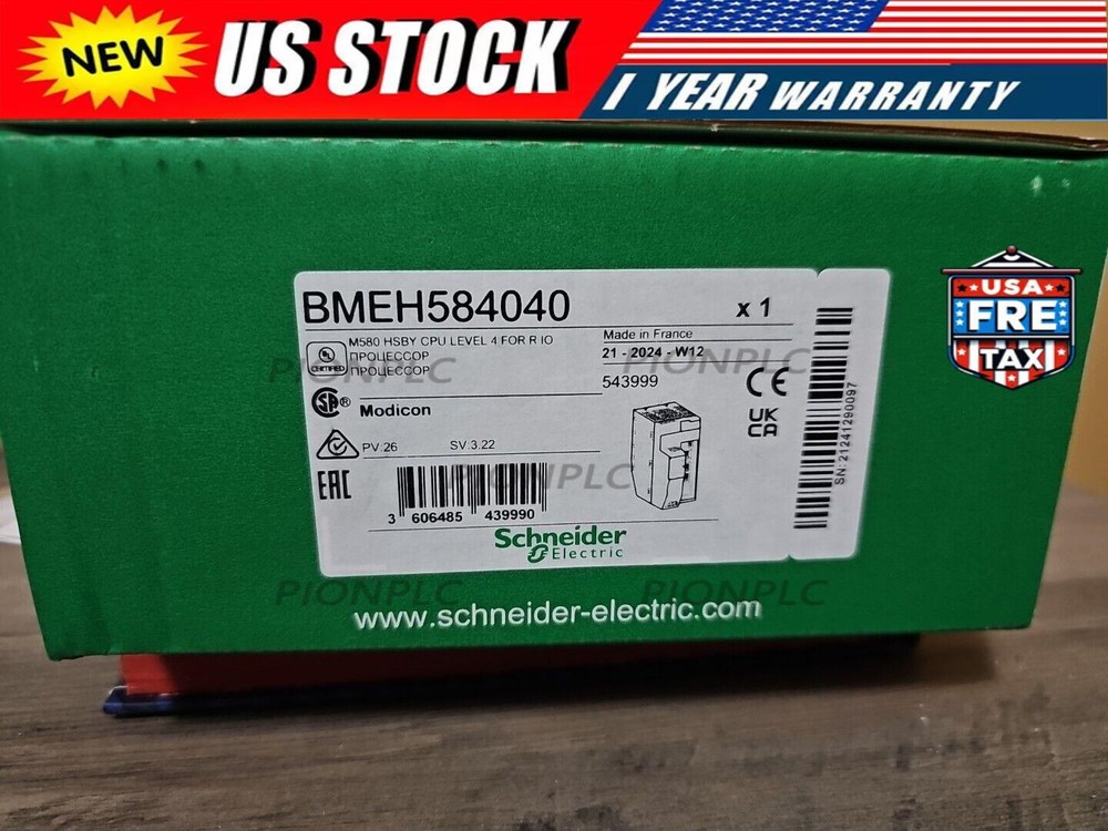 BMEH584040 PLC processor module Fast Shipping Shipping US Free TAX