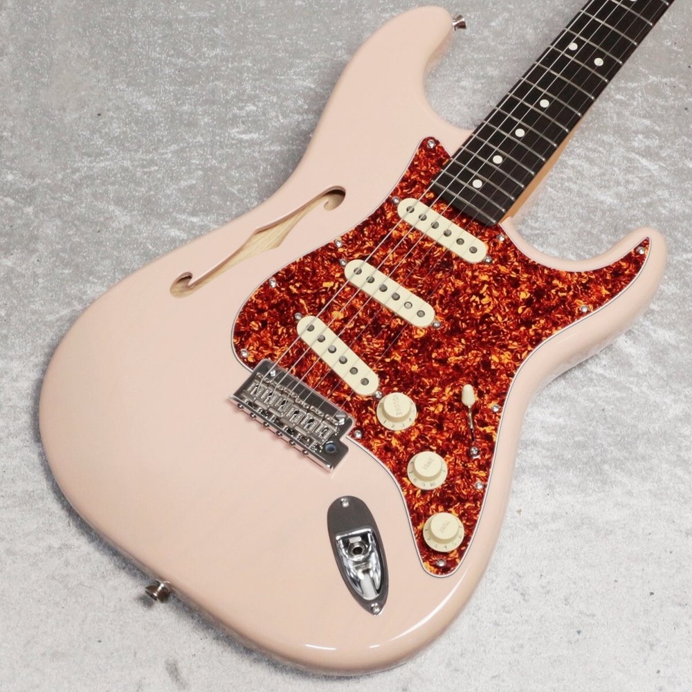 Fender LTD American Professional II Stratocaster Thinline Transparent Shell Pink