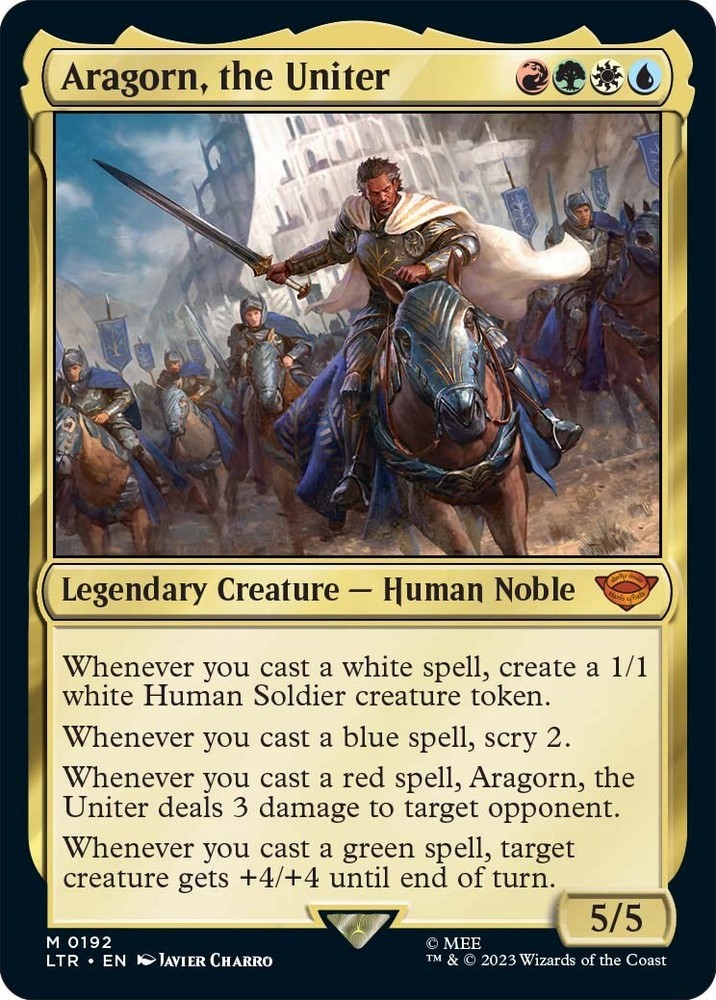 Aragorn, the Uniter Universes Beyond: The Lord of the Rings: Tales of Middle-earth Regular
