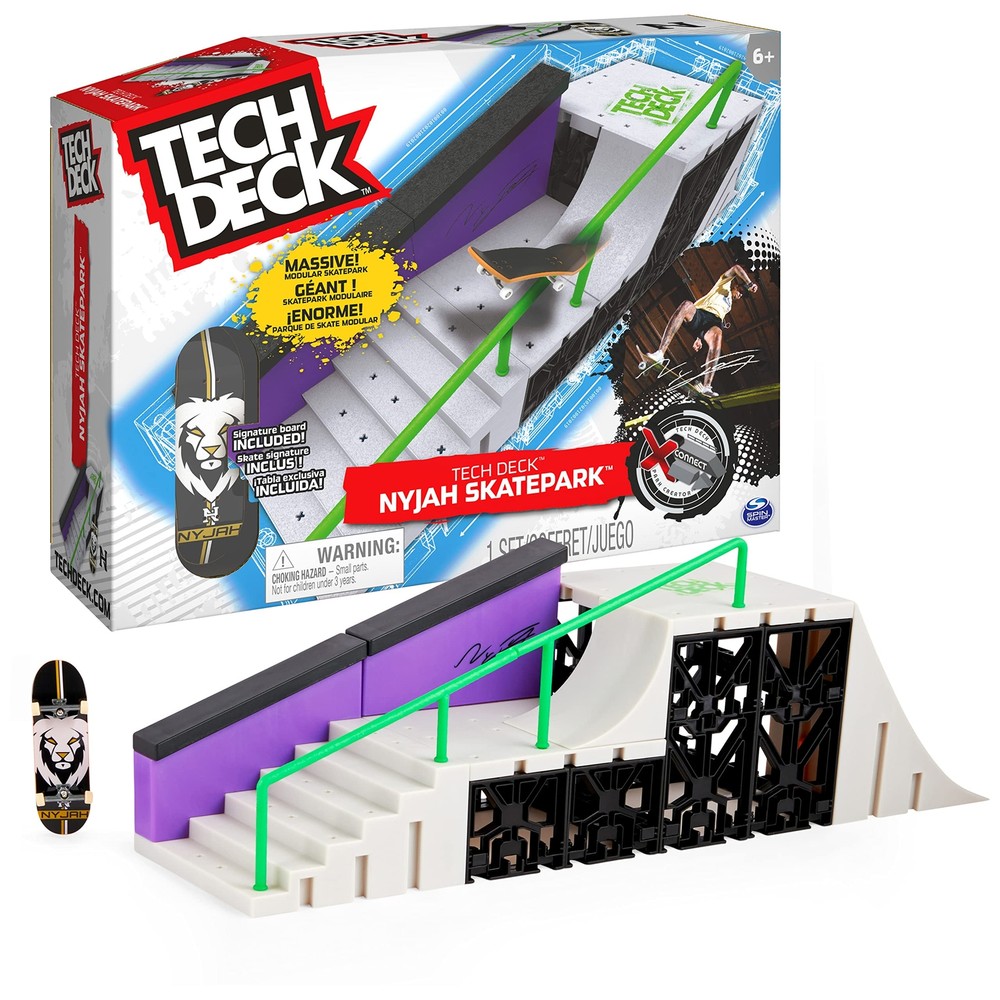 , Nyjah Skatepark X-Connect Park Creator, Massive Customizable Skatepark Ramp...