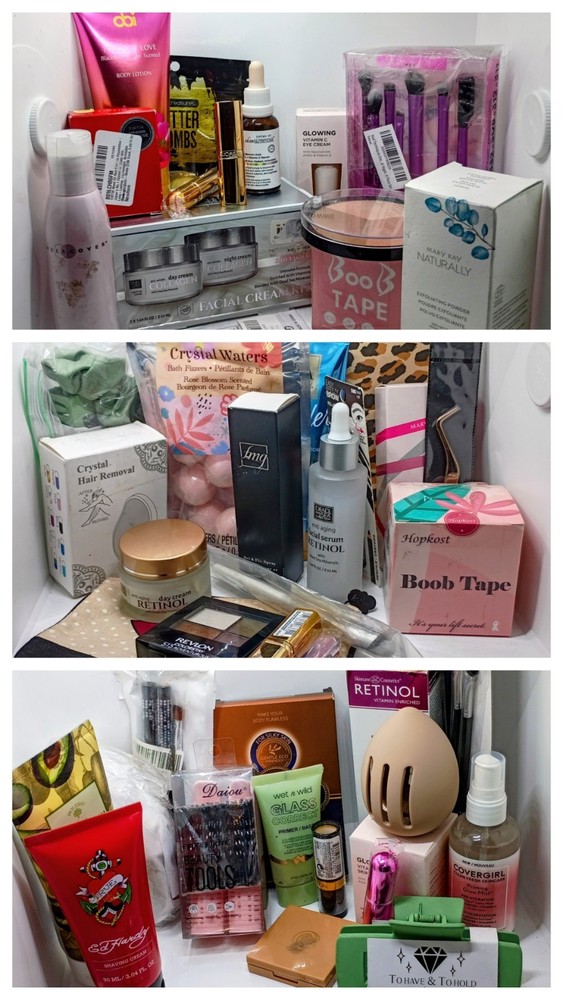 Mystery Beauty Boxes Face Hair Skin Nails Products &Tools