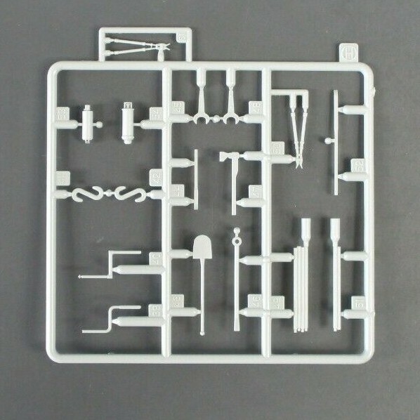 Dragon 1/35th Scale  Pz IV Ausf E. Tauchpanzer Parts Tree H from Kit No. 6402