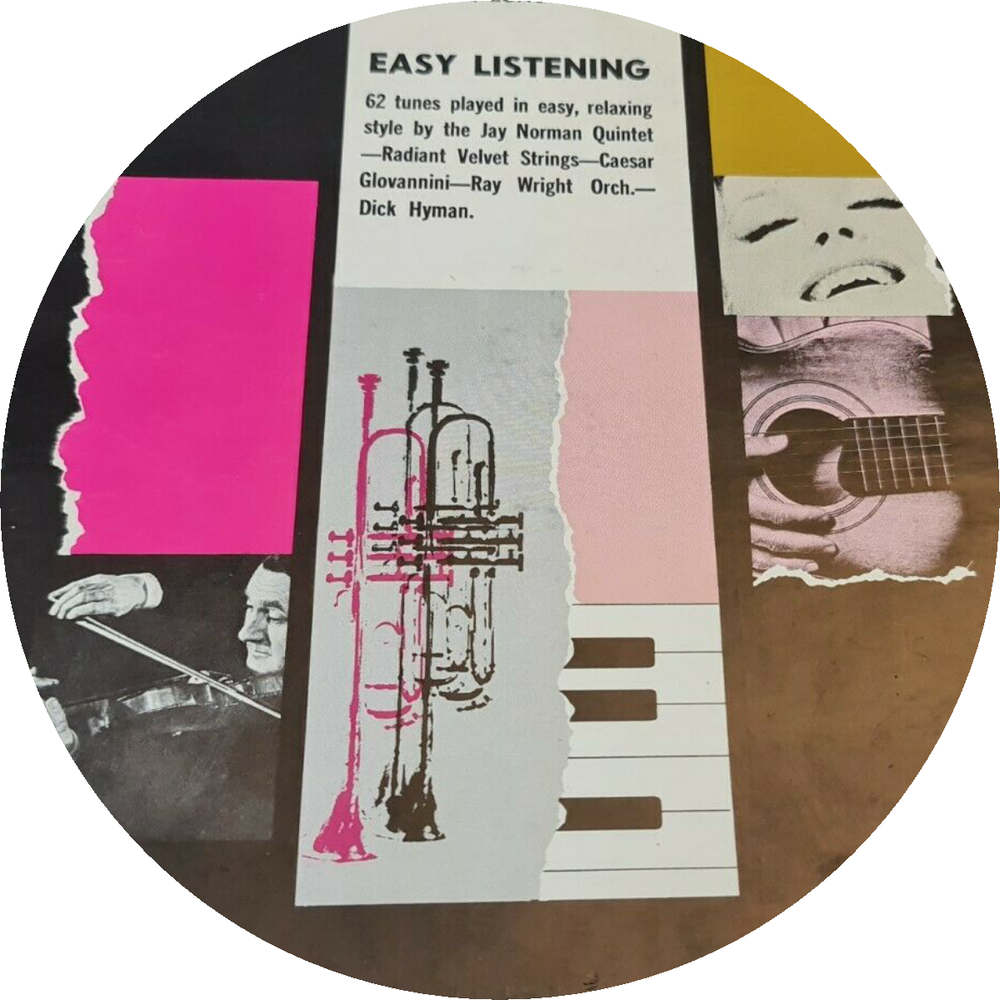 Easy Listening Background Elevator Store music CD Audio disc 1960s TMS-104