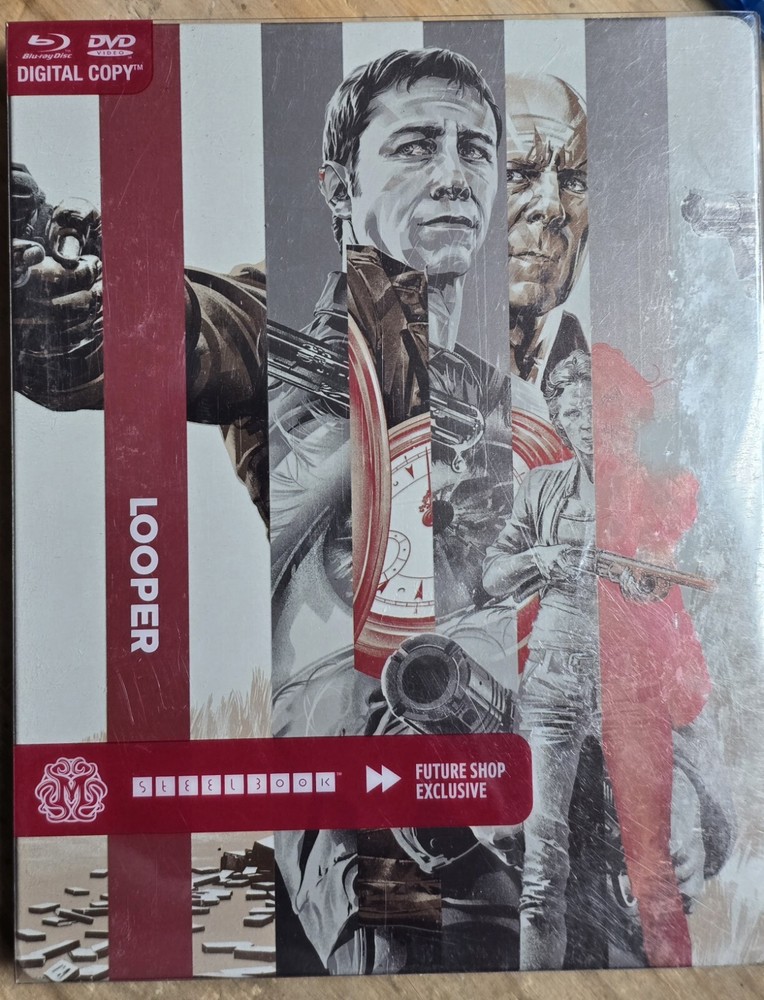 LOOPER MONDO STEELBOOK (Blu-Ray+DVD)