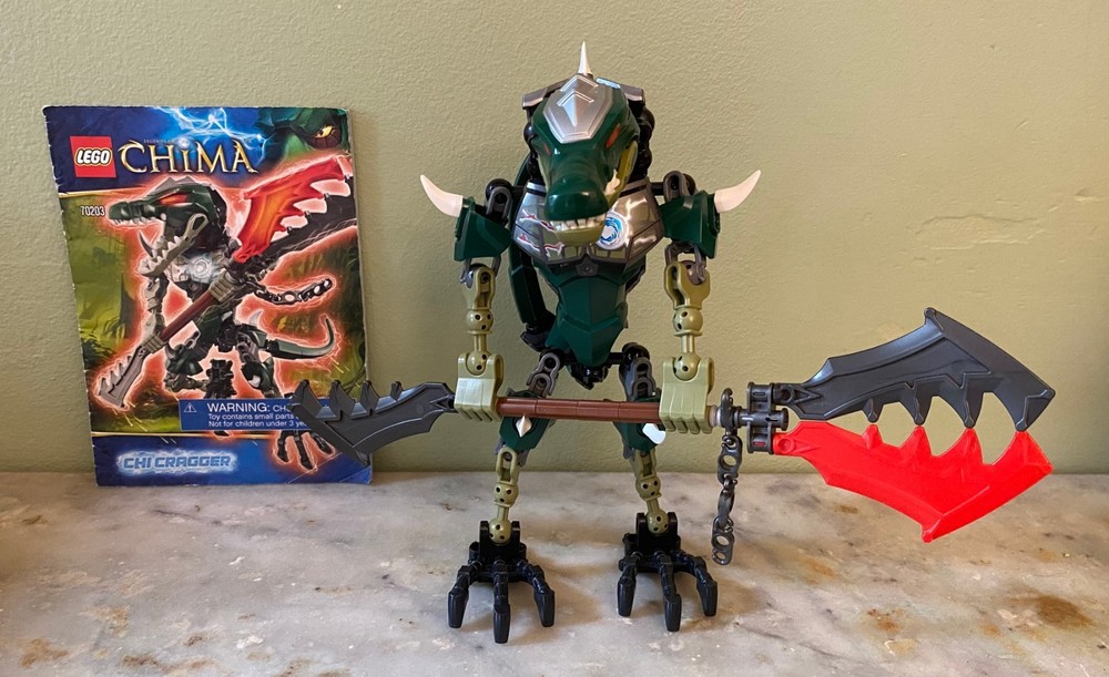 LEGO Legends of Chima Chi Cragger 70203 Buildable Figure - Complete with manual