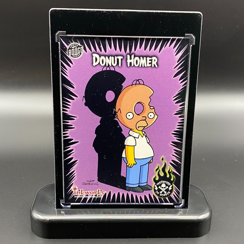 Homer Simpson The Simpsons Display Collectible Gift Trading Card Mania