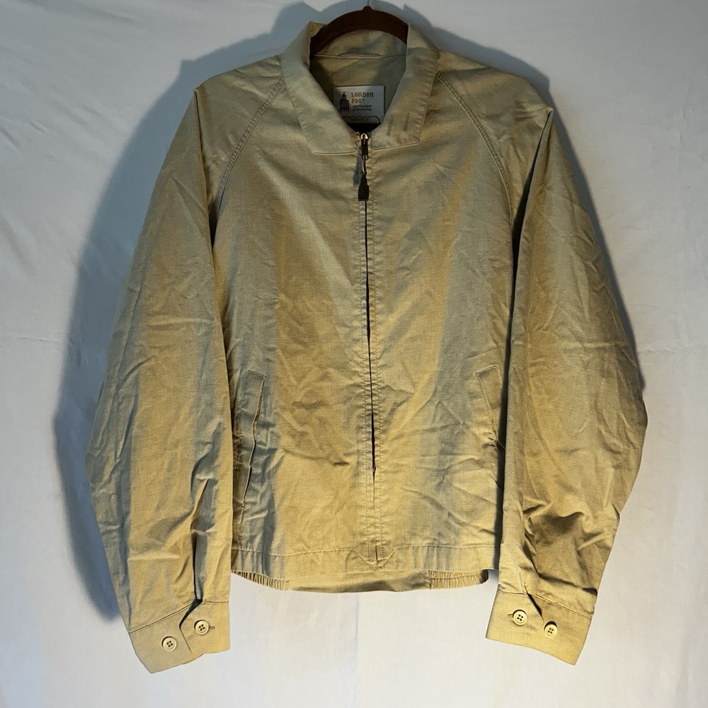 Vintage Beige London Fog Men's 40 Regular Jacket