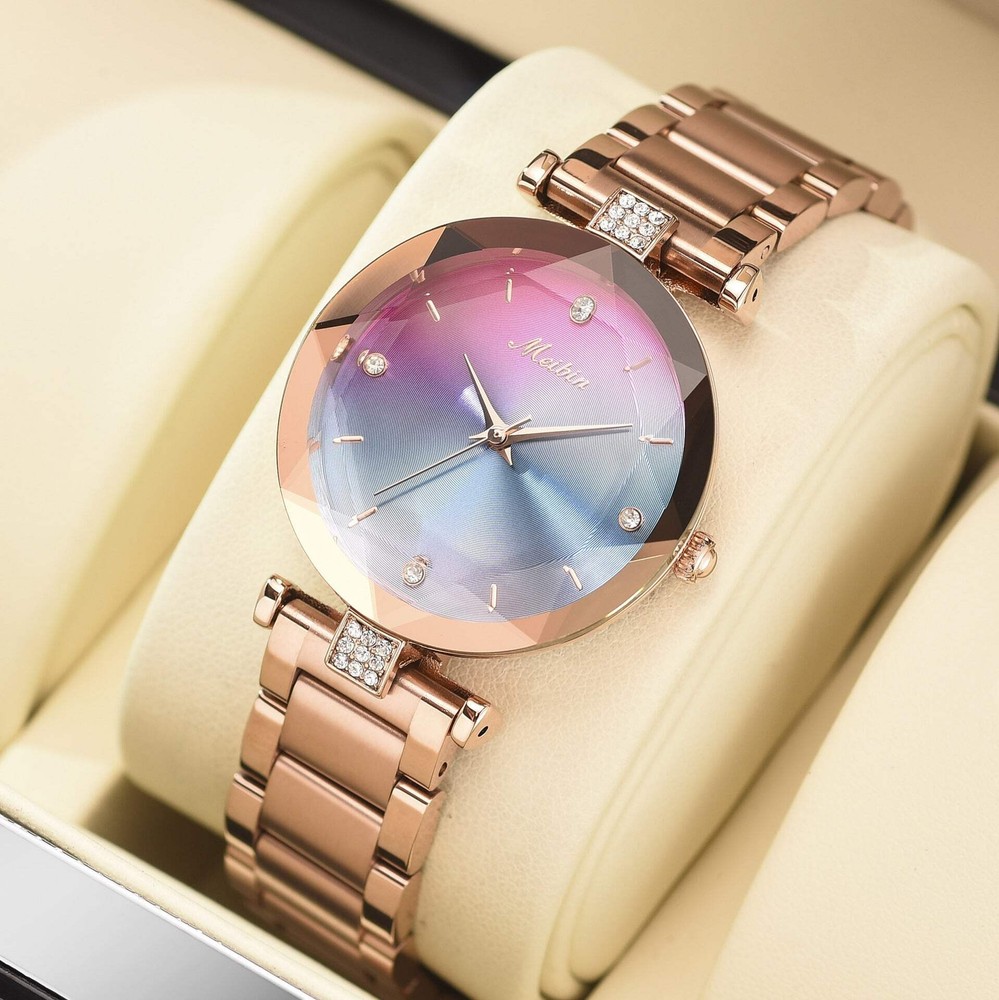 Waterproof Women's Quartz Watch with Alloy Band - Fashionable Student Timepiece