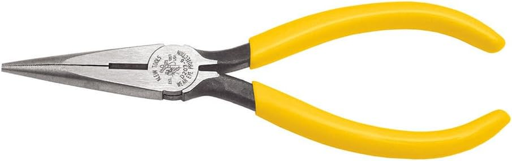 D203-6 Long Nose Side-Cutter Pliers, Induction-Hardened Cutting Knives and Curve
